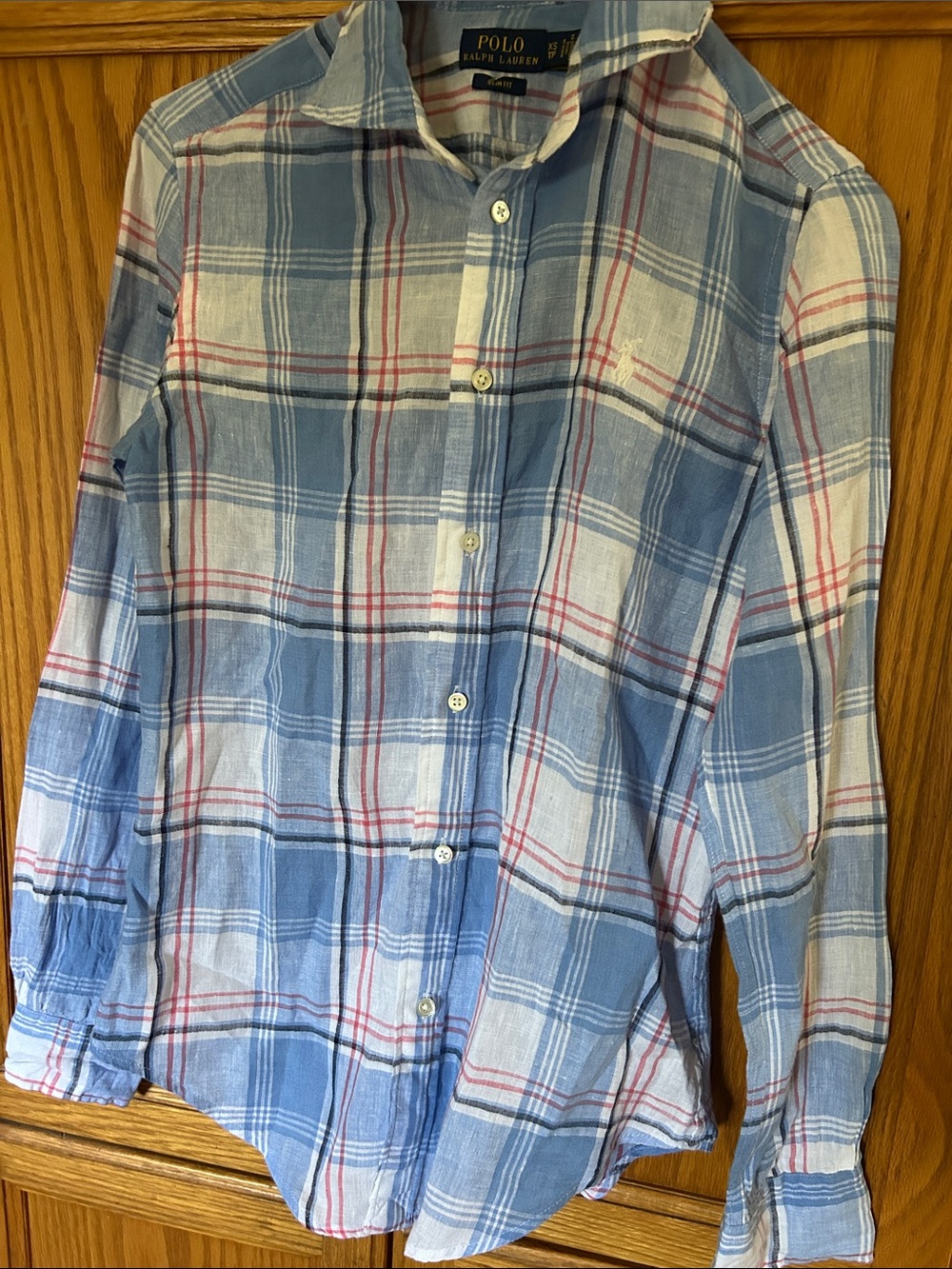 Polo by Ralph Lauren Blue Plaid Button-Down Shirt
